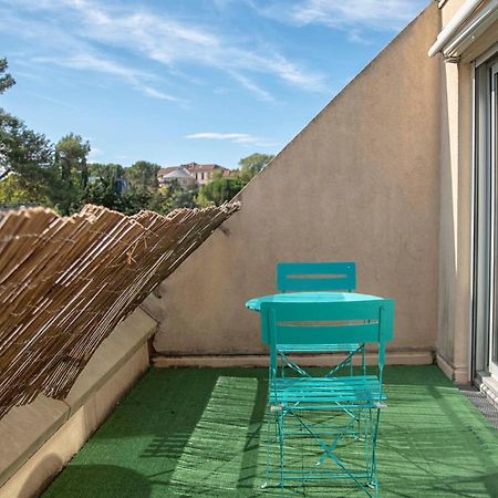 Studio Terrasse Montpellier - Parking Prive - Proche Ligne 1 Dış mekan fotoğraf